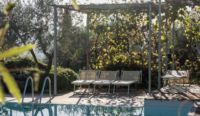 Beautiful apartment for 2 people with A/C, WIFI, pool, TV, patio, pets allowed and panoramic view