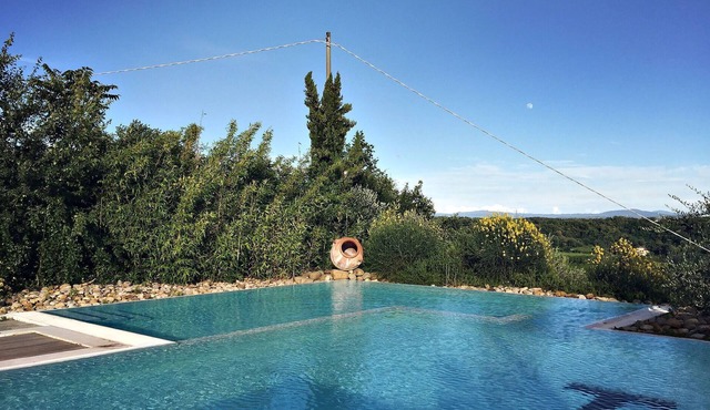 Lovely apartment for 4 guests with A/C, pool, WIFI, TV, terrace, pets allowed and panoramic view